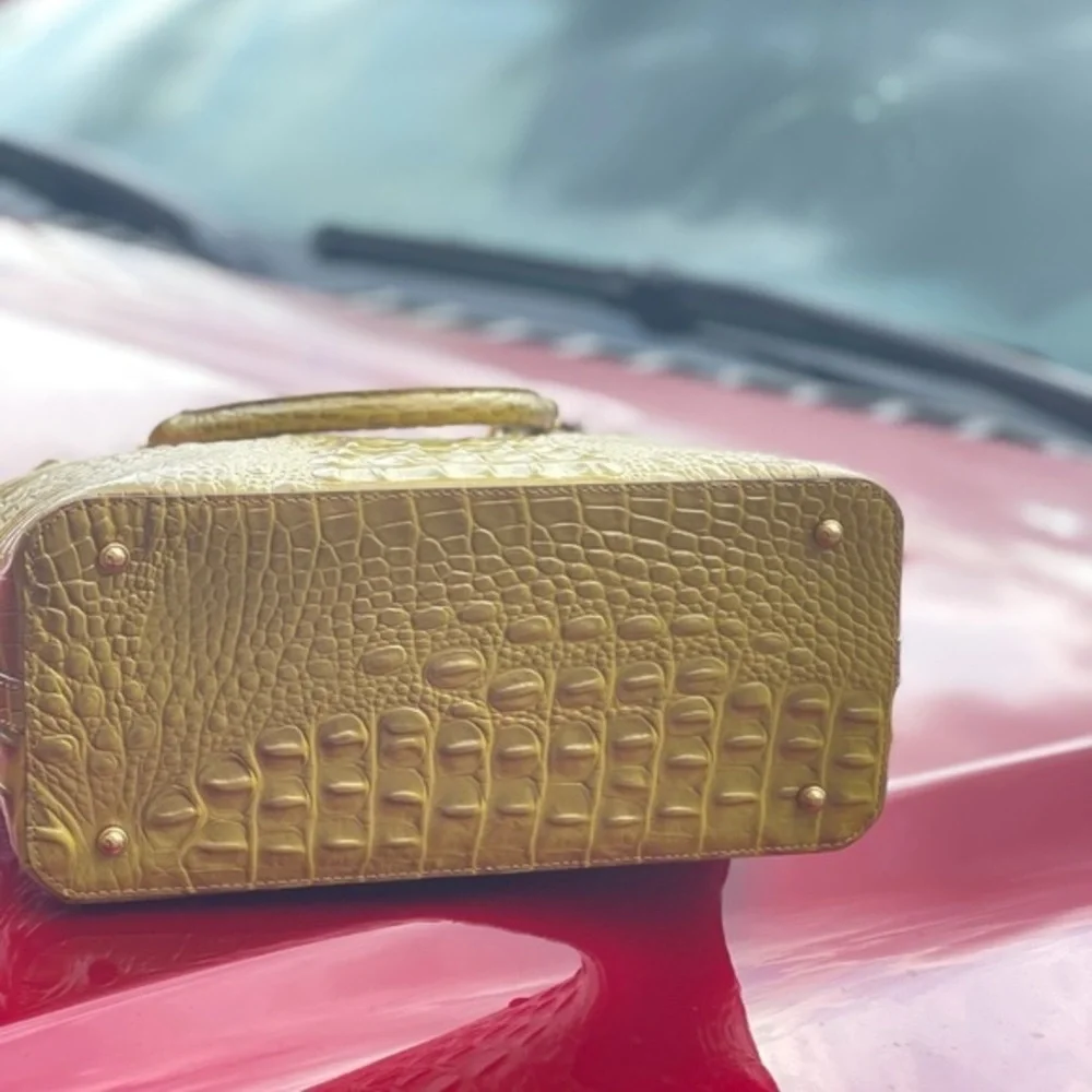 Brahmin M Duxbury Satchel in Artichoke Melbourne